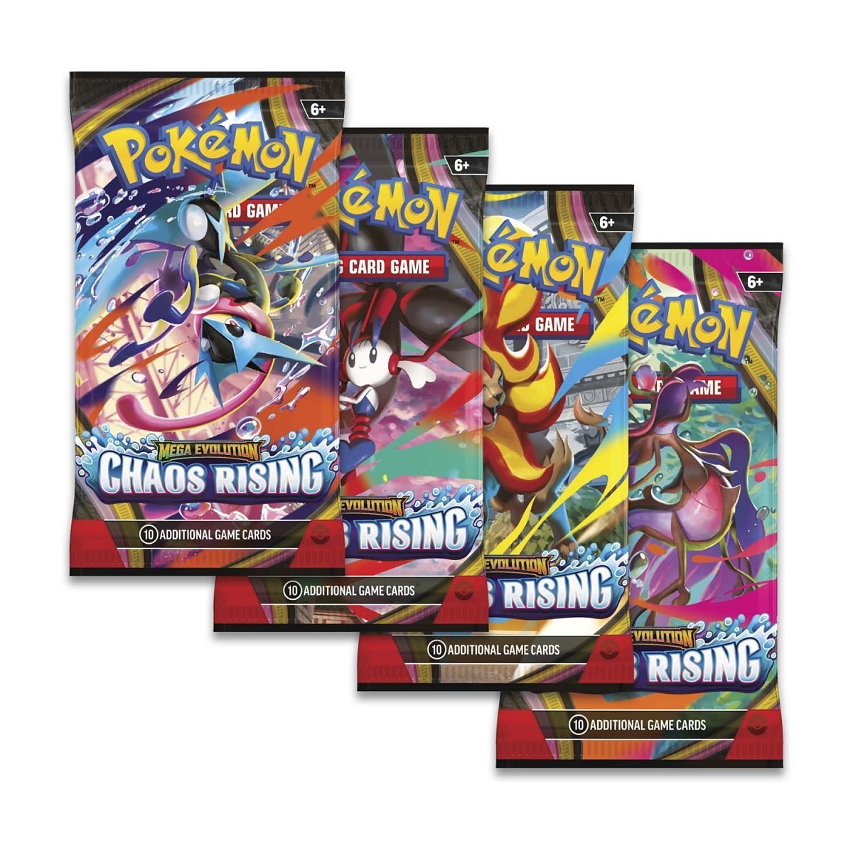 Pokémon TCG: Mega Evolution—Chaos Rising Booster Display Box (36 Packs)