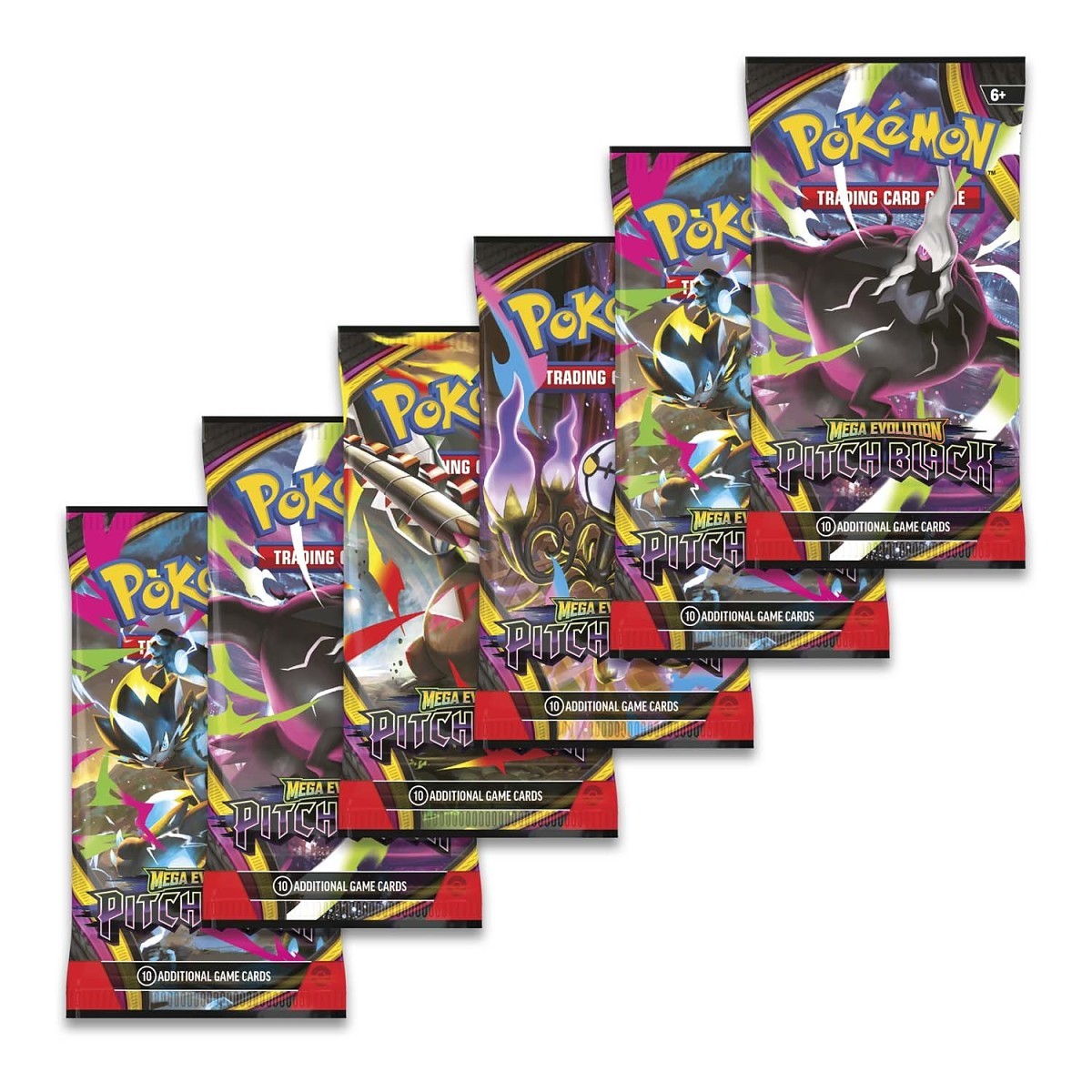 Pokémon TCG: Mega Evolution—Pitch Black Booster Display Box (36 Packs)