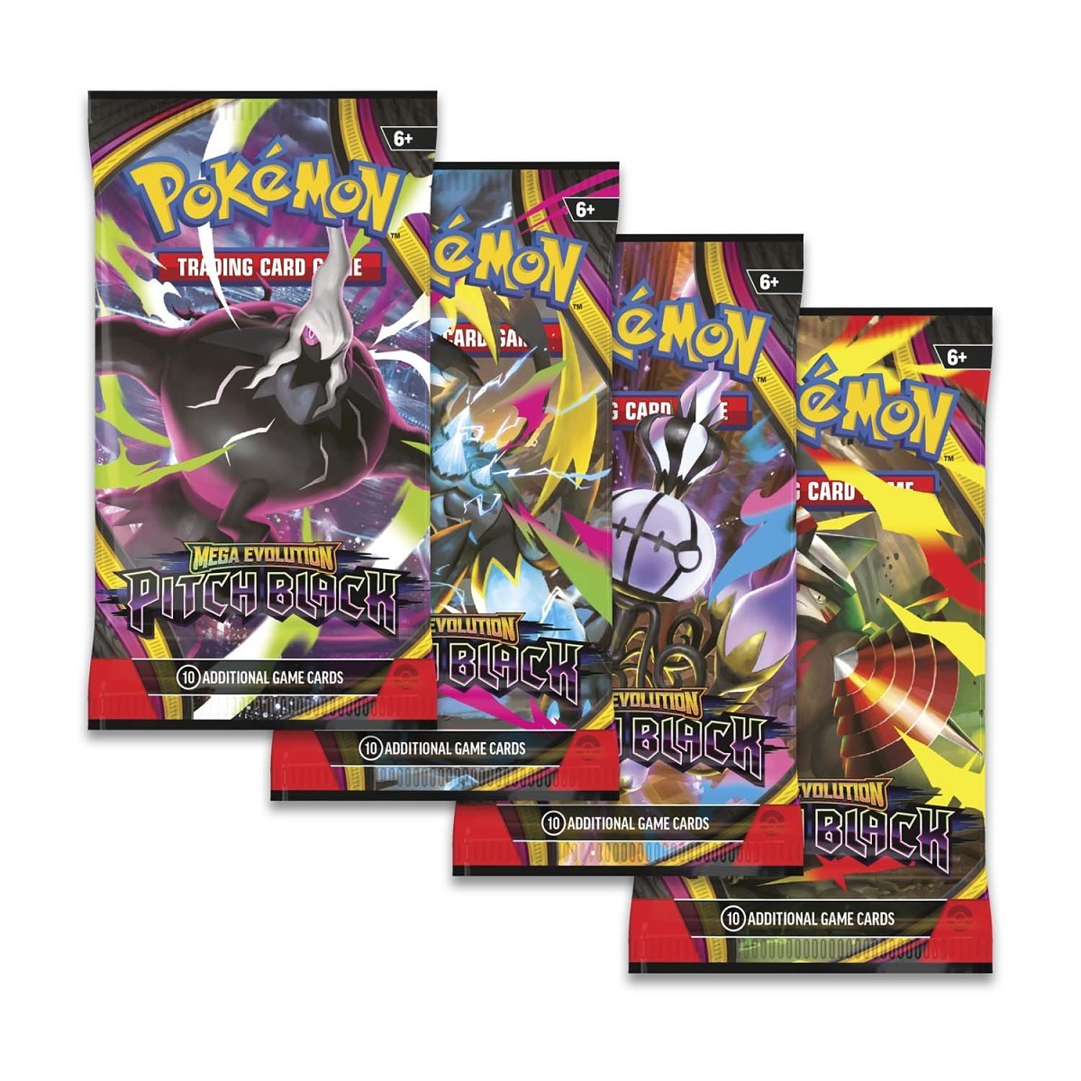 Pokémon TCG: Mega Evolution—Pitch Black Booster Display Box (36 Packs)