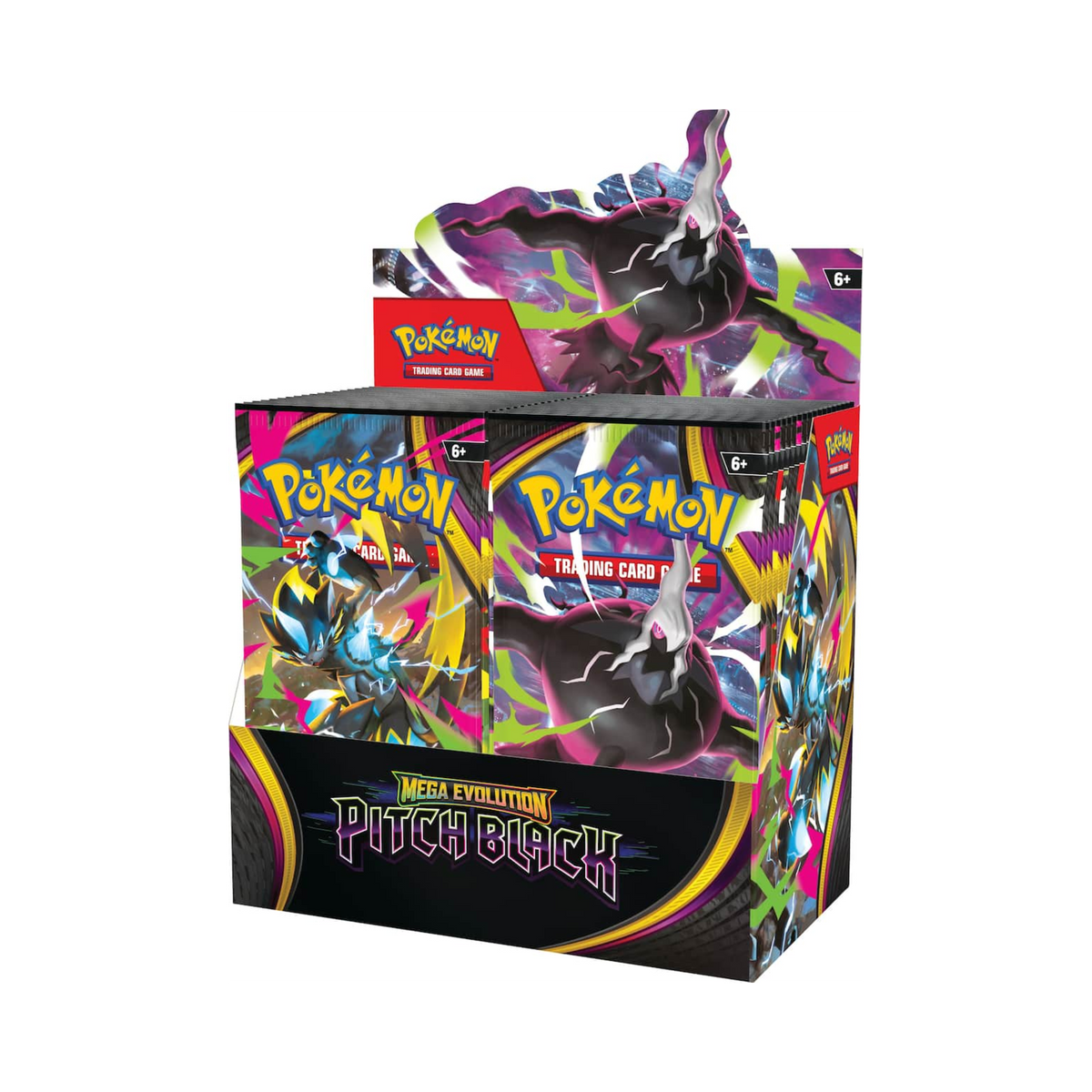Pokémon TCG: Mega Evolution—Pitch Black Booster Display Box (36 Packs)